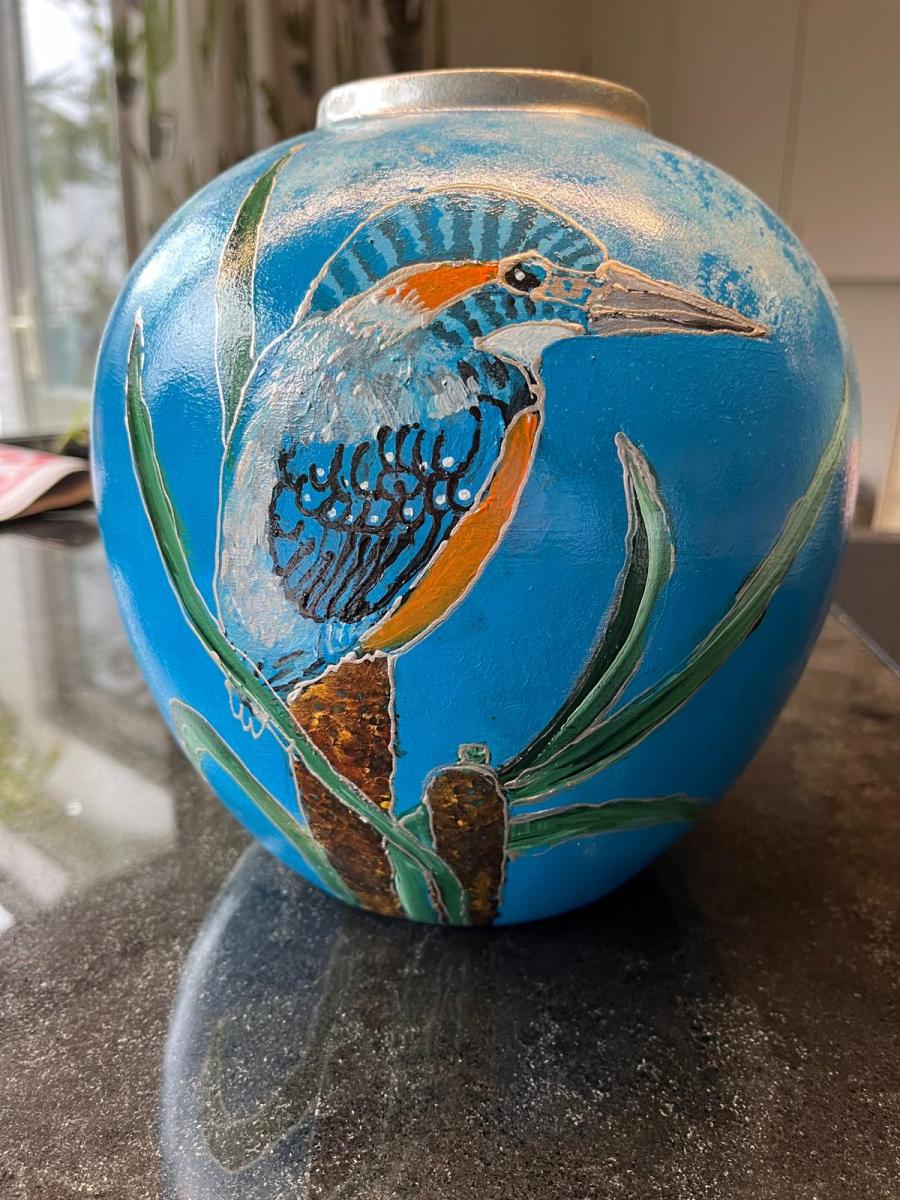 Vaas ijsvogel